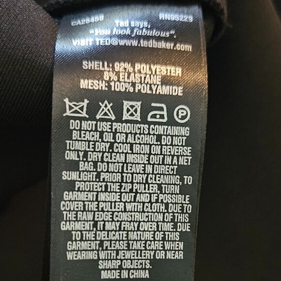 Ted Baker Skater Dress size 1 - Picture 6 of 6